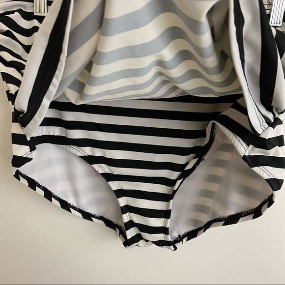 Suddenly Slim by Catalina Striped Skirted Bikini - Picture 2 of 5